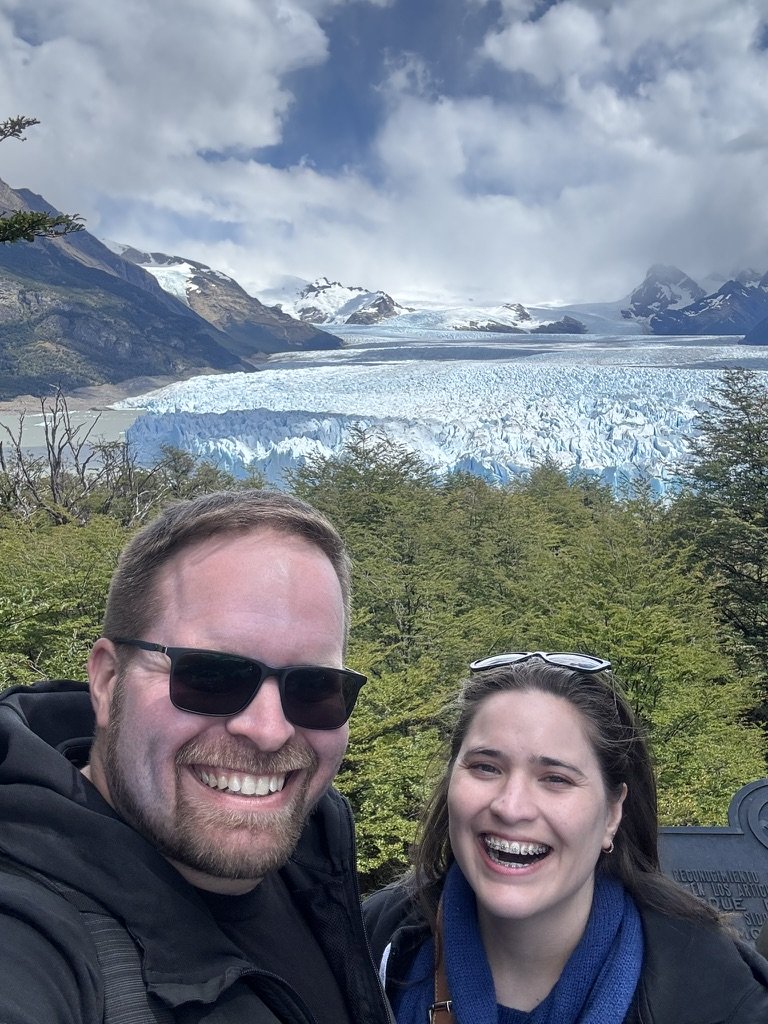 Christian y Chuky en Patagonia